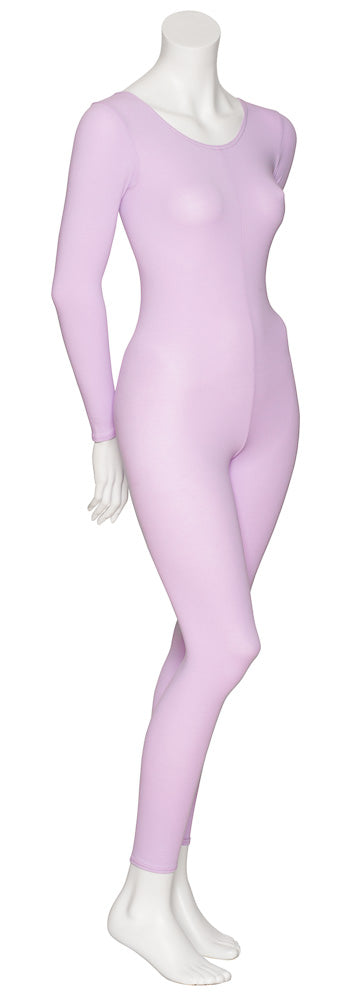 KDC057 Women's All Colours Cotton Long Sleeve Footless Catsuit Unitard