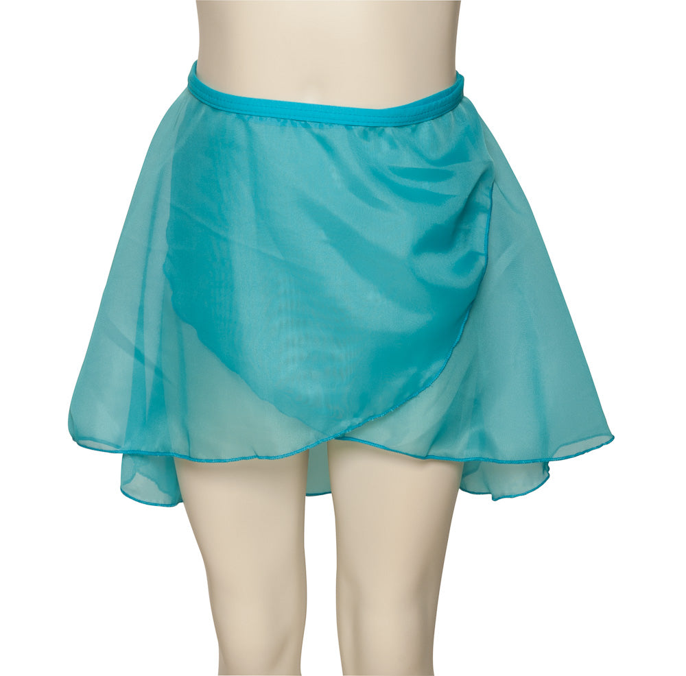 Girls Ladies All Colours Pull On RAD ISTD Wrap Over Tie Dance Ballet Skirt KDGS04