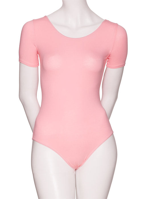 KDC037 Women's All Colours Cotton Short Sleeve Ballet Dance Leotard