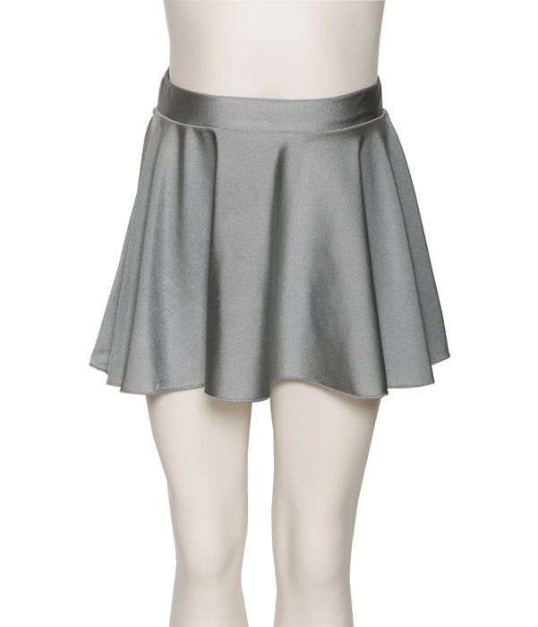 KDSK01 Girls All Colours Nylon Lycra Pull On Circular Dance Skirt