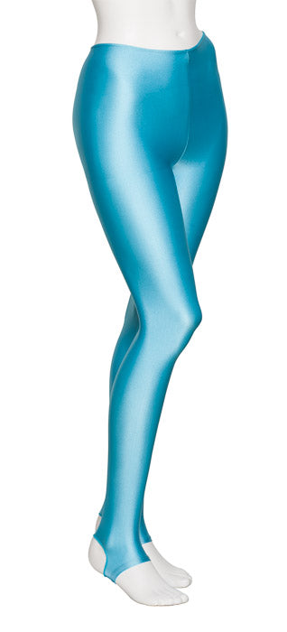 KDT001 Women's All Colours Shiny Nylon Lycra Dance Tights Leggings With Stirrups