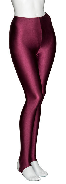 KDT001 Women's All Colours Shiny Nylon Lycra Dance Tights Leggings With Stirrups