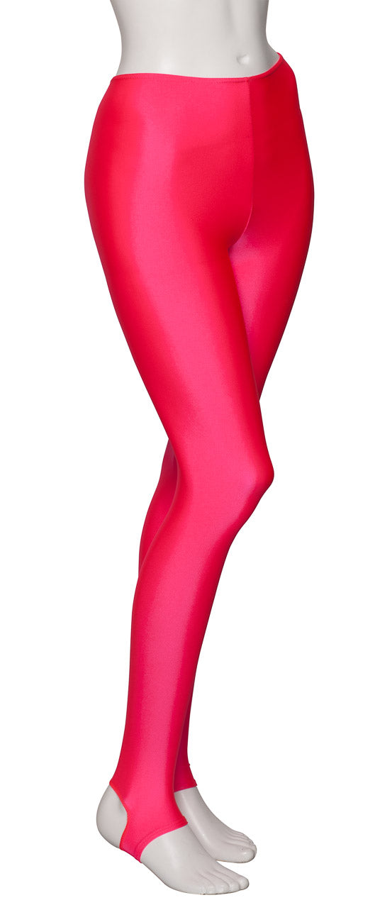 KDT001 Women's All Colours Shiny Nylon Lycra Dance Tights Leggings With Stirrups