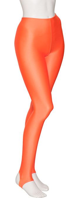 KDT001 Women's All Colours Shiny Nylon Lycra Dance Tights Leggings With Stirrups