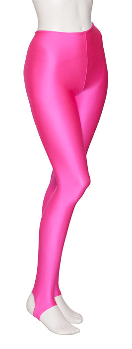 KDT001 Women's All Colours Shiny Nylon Lycra Dance Tights Leggings With Stirrups