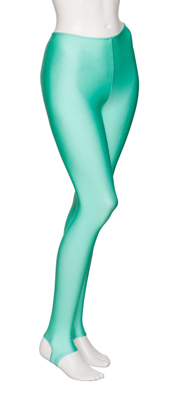 KDT001 Women's All Colours Shiny Nylon Lycra Dance Tights Leggings With Stirrups