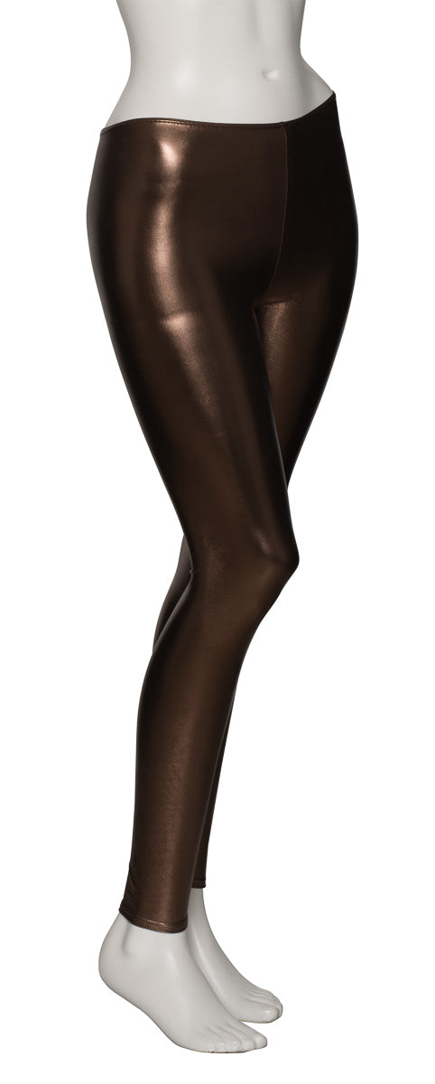 KDT002 Women's All Colours Shiny METALLIC Shiny Dance Footless Tights Leggings
