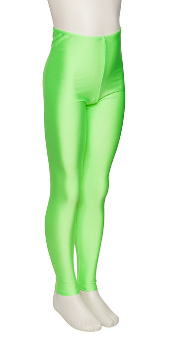 KDT002 Girls All Colours Shiny Nylon Lycra Dance Tights Footless Leggings