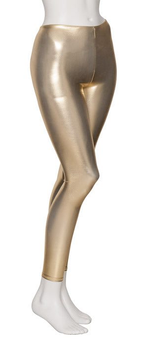 KDT002 Women's All Colours Shiny METALLIC Shiny Dance Footless Tights Leggings