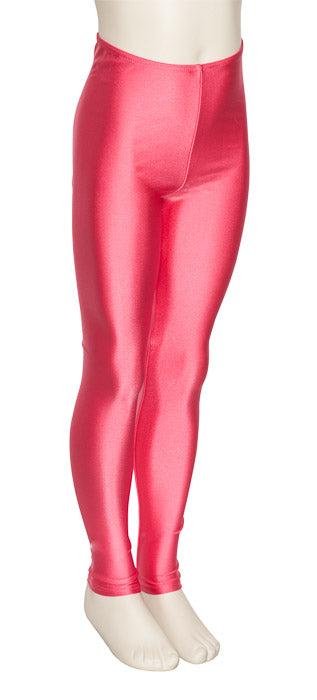 KDT002 Girls All Colours Shiny Nylon Lycra Dance Tights Footless Leggings