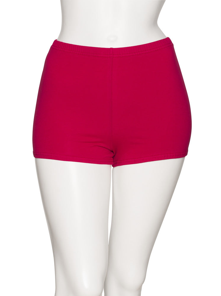 KHPC-5 Women's All Colours Cotton Dance Gymnastics Running Shorts Hot Pants
