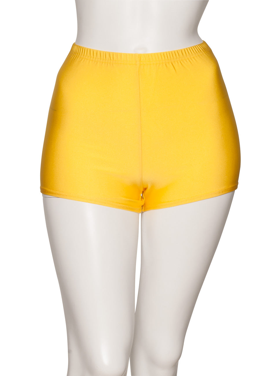 KHPN-5 Women's All Colours Nylon Lycra Dance Gymnastics Running Shorts Hot Pants