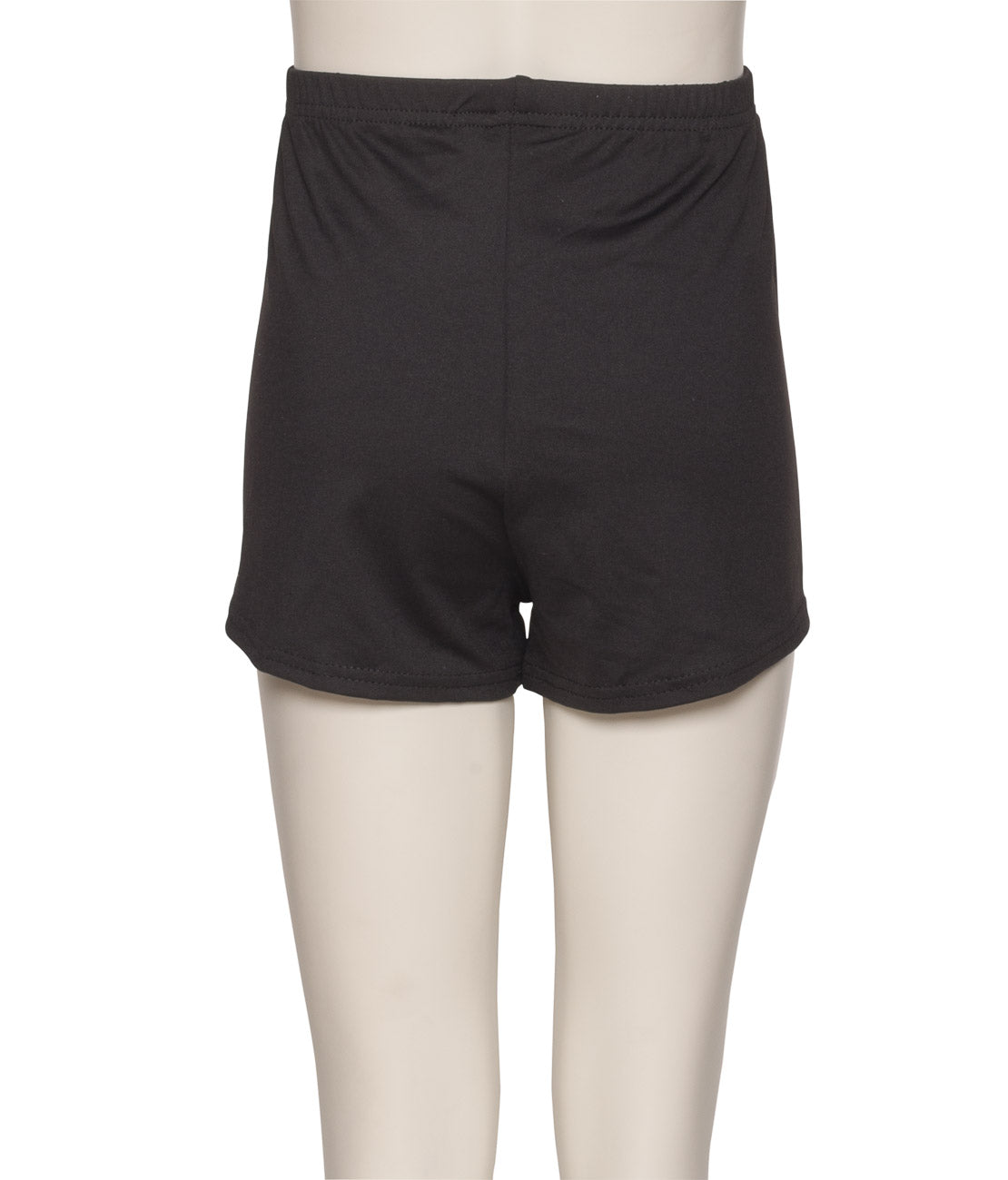 KHPT-5 All Sizes Black Matt Lycra TACTEL Dance Fitness Gym Gym Hot Pants Shorts
