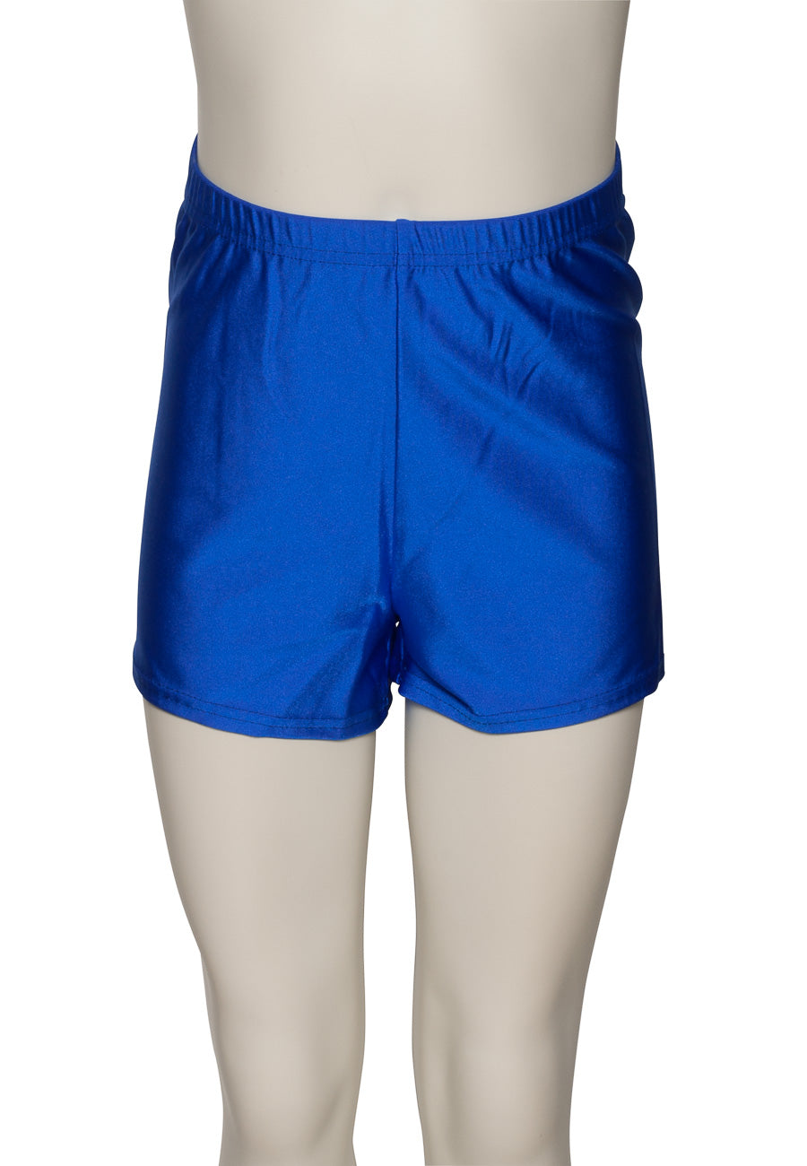 KHPN-5 Girls All Colours Nylon Lycra Dance Gymnastics Running Shorts Hot Pants