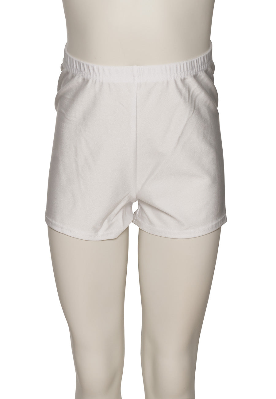 KHPN-5 Girls All Colours Nylon Lycra Dance Gymnastics Running Shorts Hot Pants