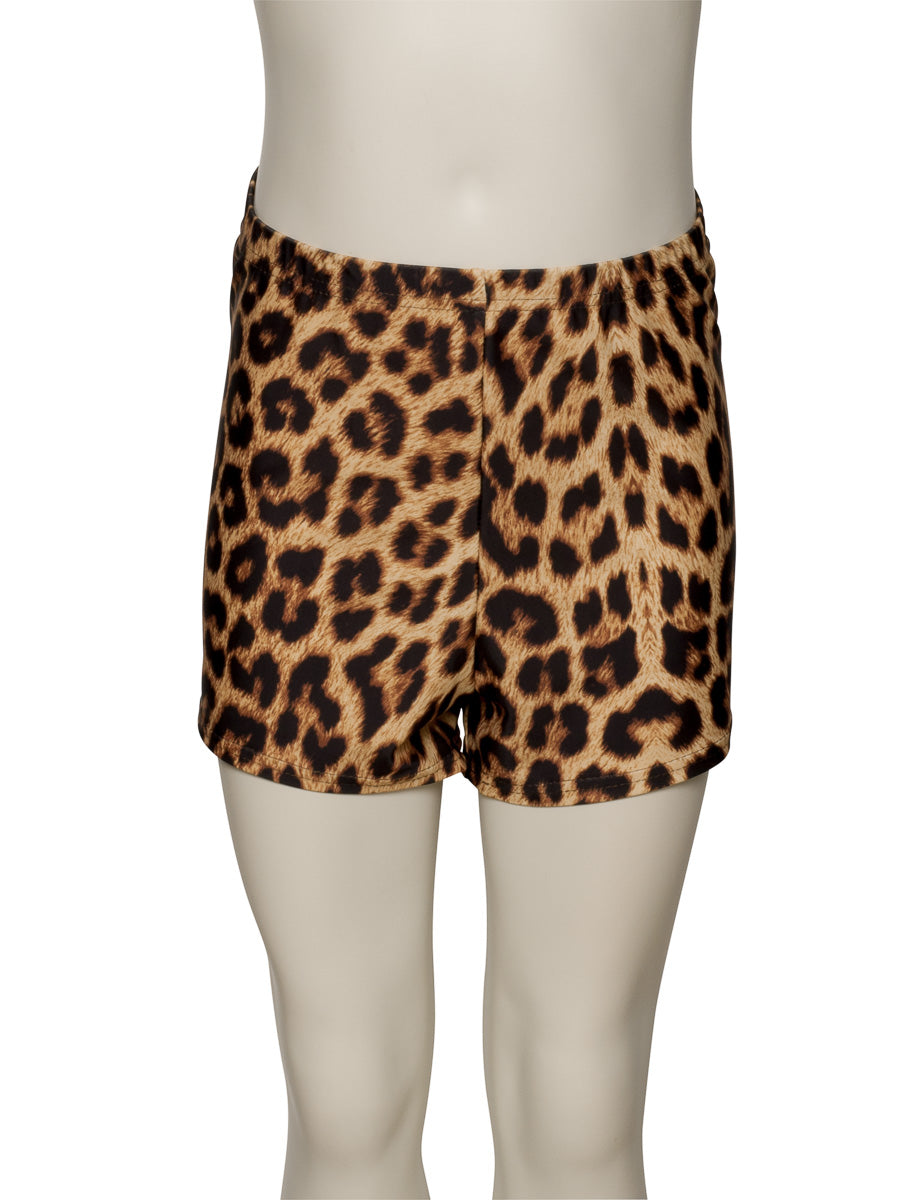 KHPP-5 All Sizes variety of Animal Print Dance Gymnastics Running Shorts Hot Pants