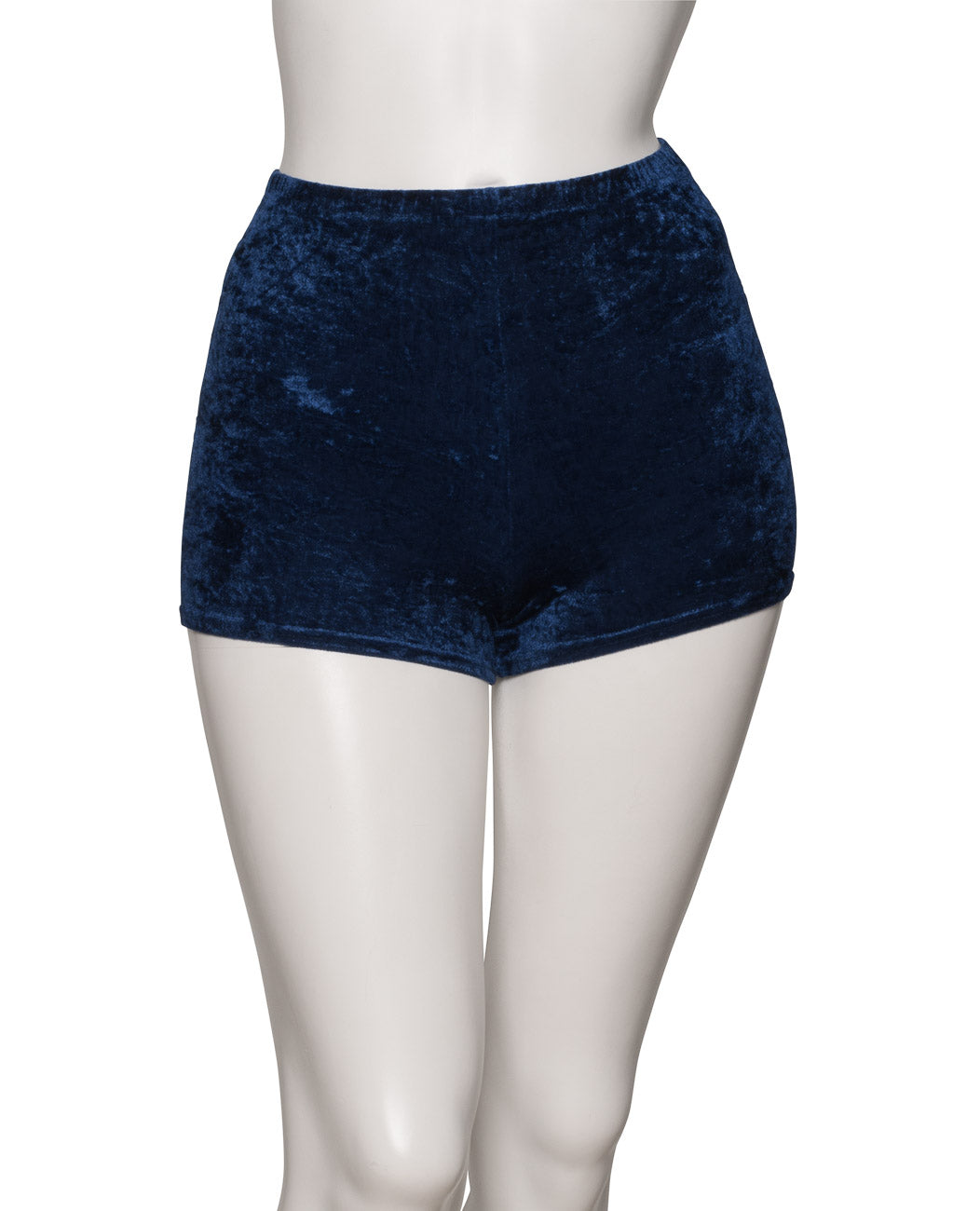 KHPV-5 Women's All Colours Velour Velvet Dance Gymnastics Running Shorts Hot Pants