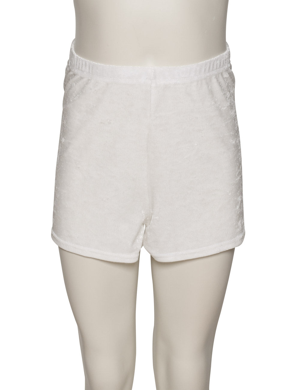 KHPV-5 Girls All Colours Velour Velvet Dance Gymnastics Running Shorts Hot Pants