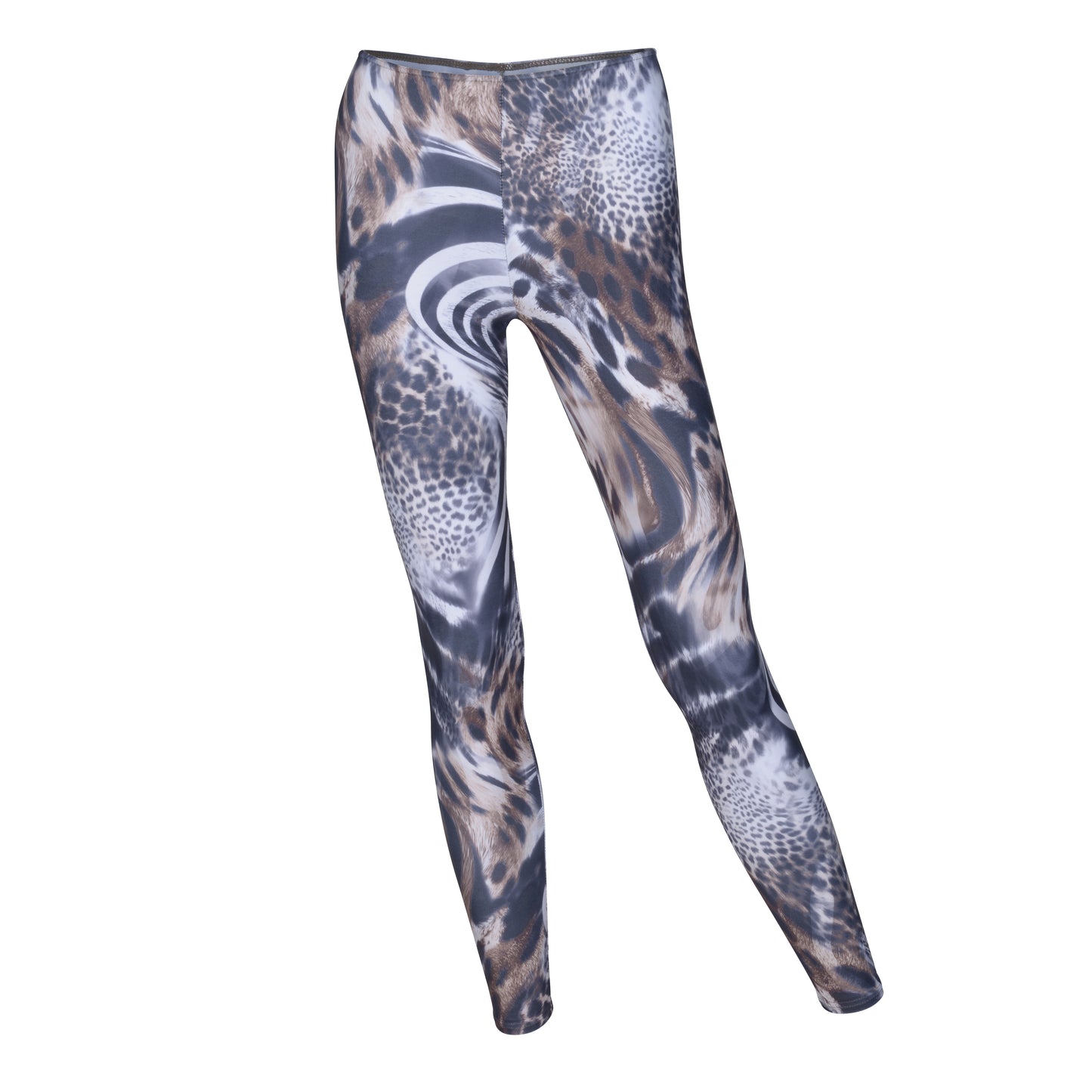 KDT001 Women's Girls All Colours ANIMAL PRINT Dance Tights Leggings With Stirrups