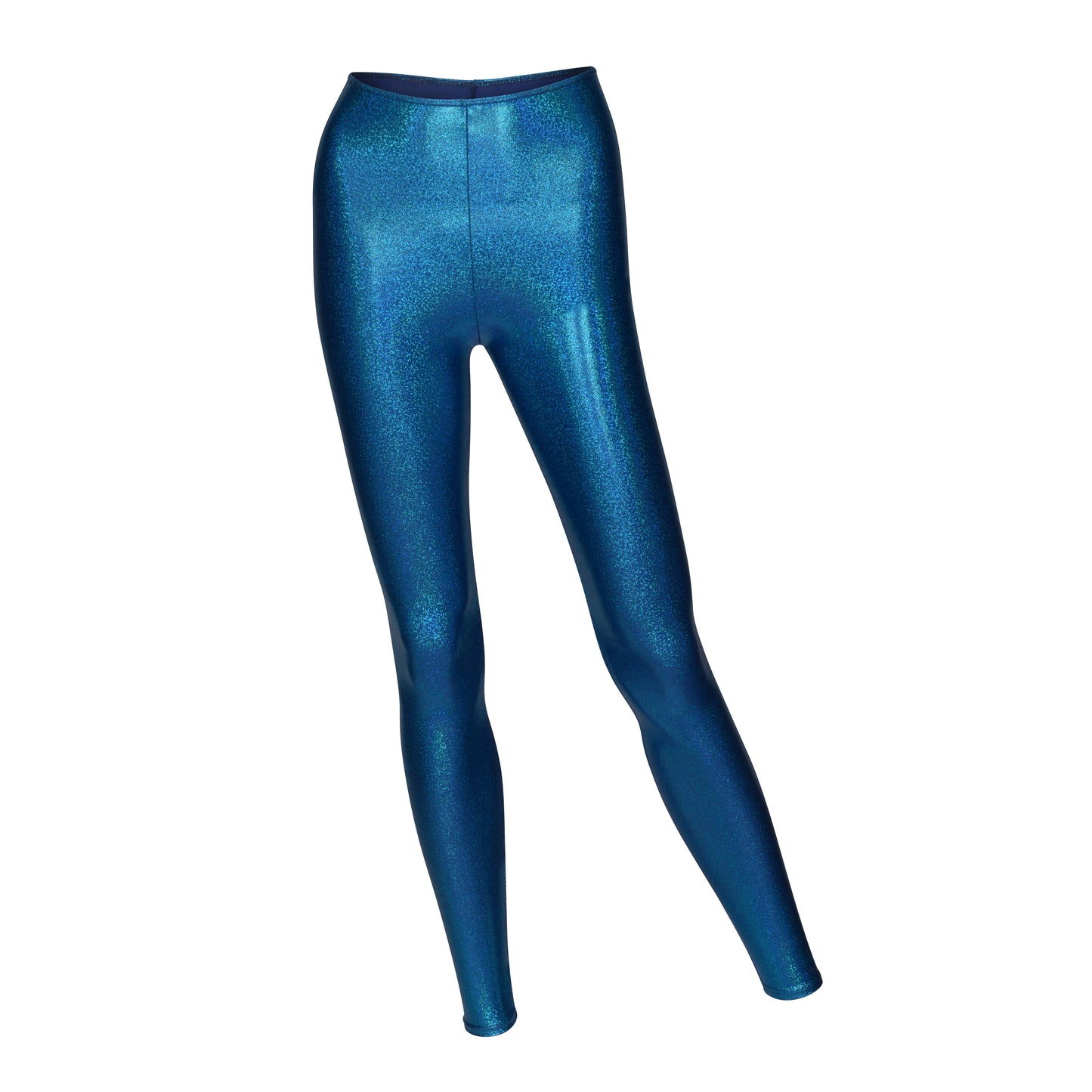 KDT002 Women's Girls All Colours SPARKLY HOLOGRAM Dance Footless Tights Leggings