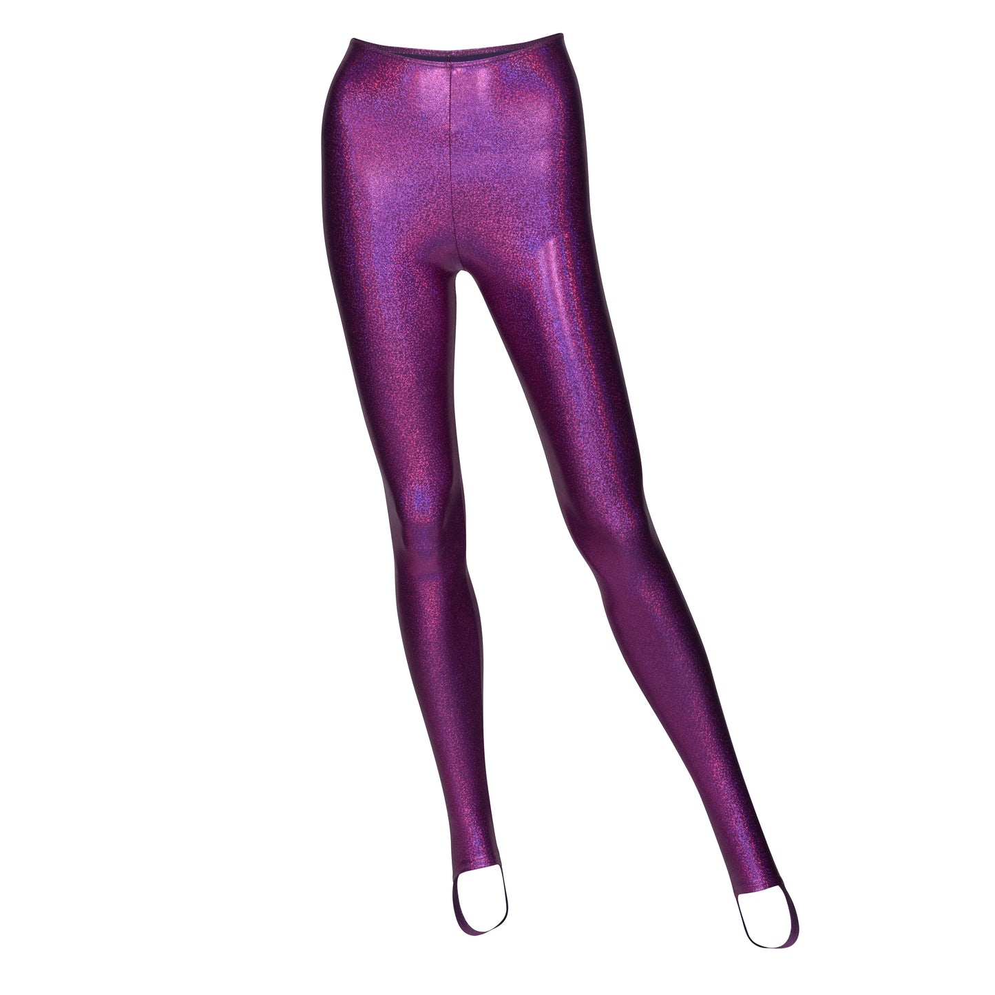 KDT001 Women's Girls All Colours SPARKLY HOLOGRAM Dance Tights Leggings With Stirrups