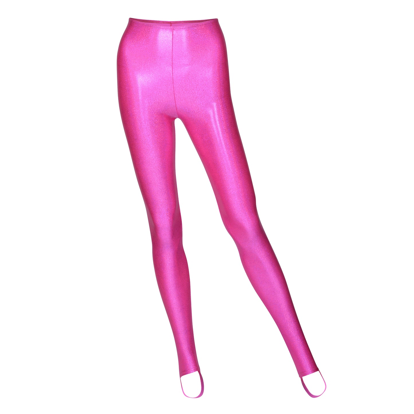 KDT001 Women's Girls All Colours SPARKLY HOLOGRAM Dance Tights Leggings With Stirrups