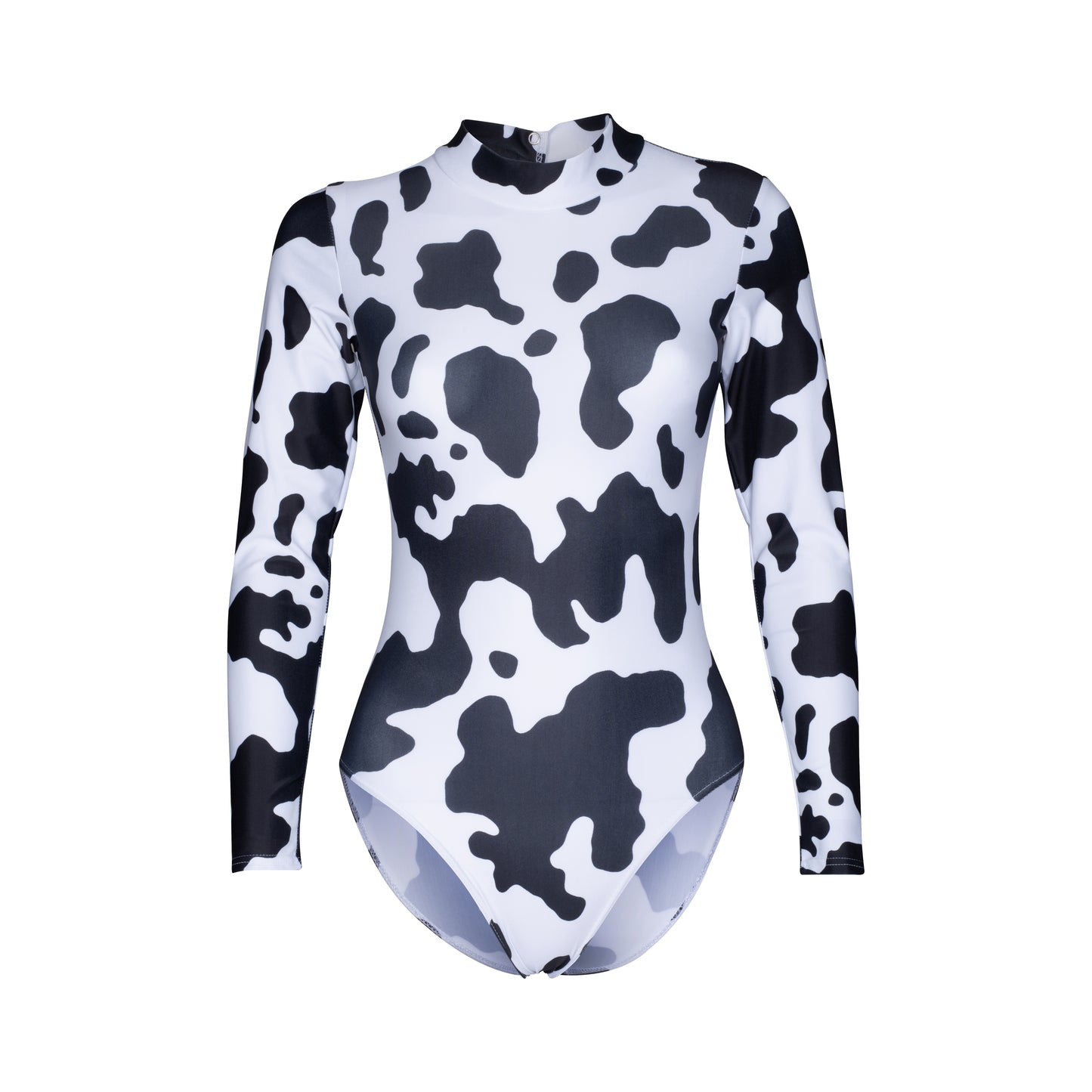 KDGN019 All Colours ANIMAL PRINT Women's Girls Lycra High Neck Long Sleeve Dance Leotard