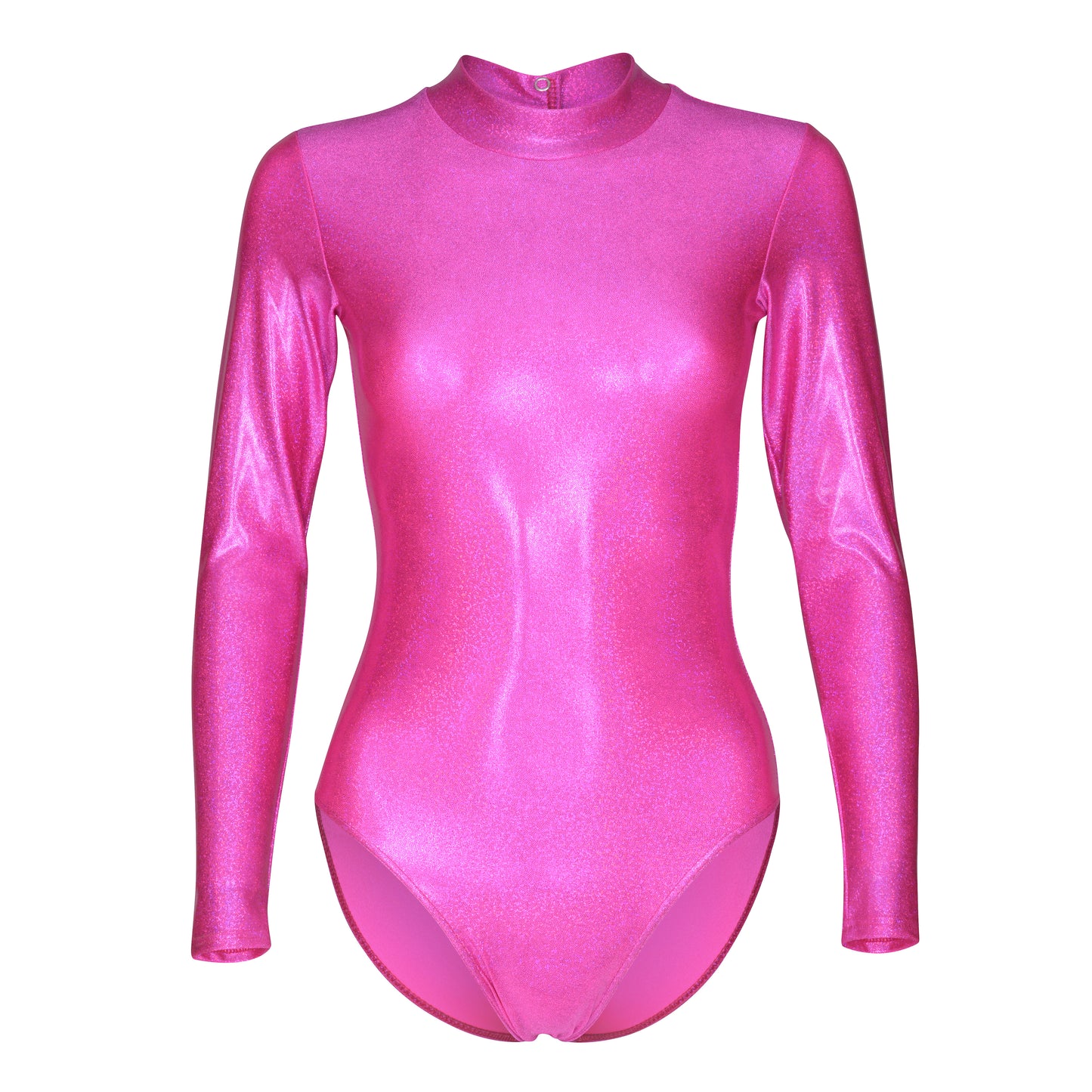 KDGN019 All Colours SPARKLY HOLOGRAM Women's Girls Lycra Long Sleeve Dance Leotard
