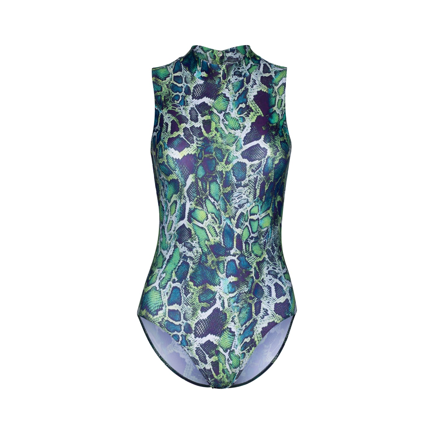 KDGN016 All Colours ANIMAL PRINT Women's Girls Lycra High Neck Sleeveless Dance Leotard