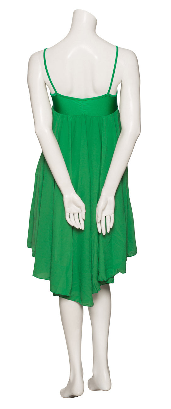 Emerald All Sizes Plain Lyrical Dress Contemporary Ballet Dance Costume