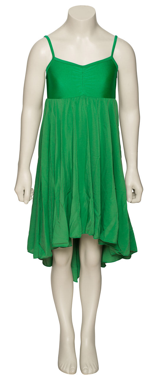 Emerald All Sizes Plain Lyrical Dress Contemporary Ballet Dance Costume
