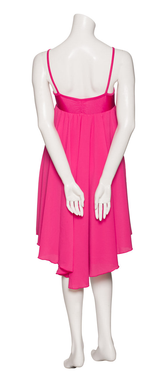 Fuchsia All Sizes Plain Lyrical Dress Contemporary Ballet Dance Costume