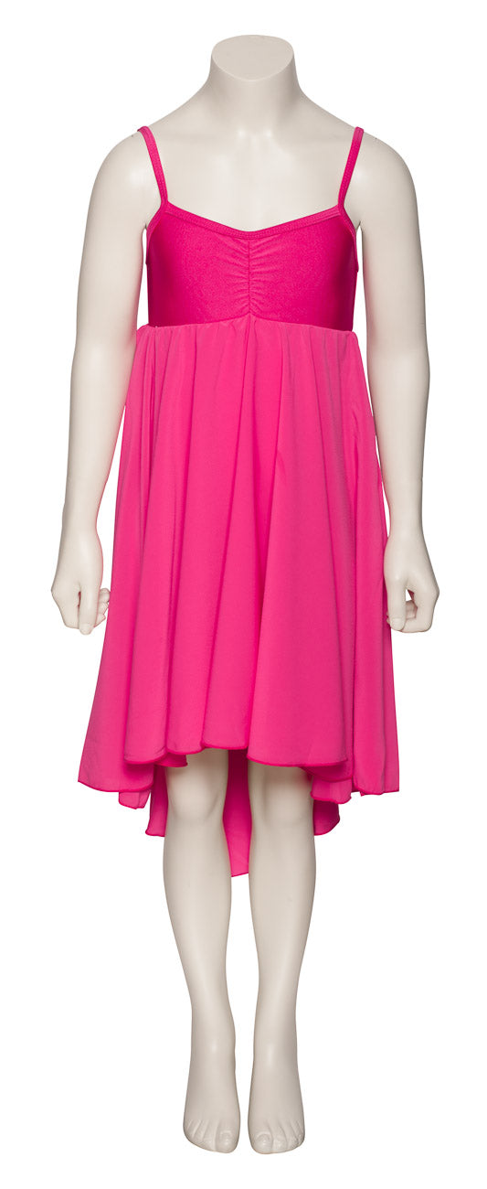 Fuchsia All Sizes Plain Lyrical Dress Contemporary Ballet Dance Costume
