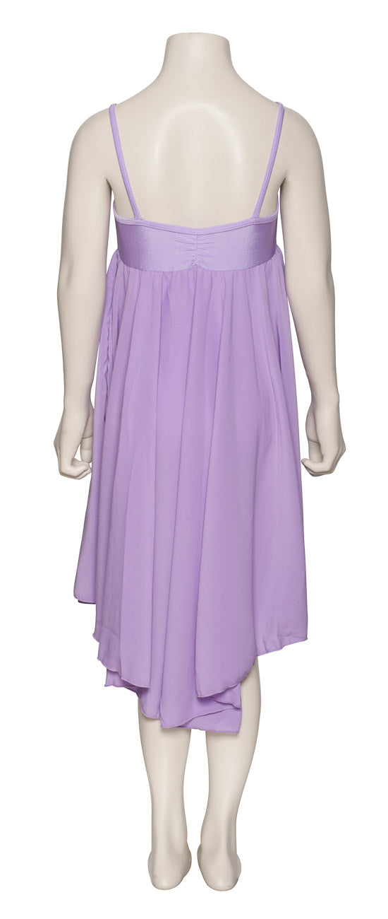 Lilac All Sizes Plain Lyrical Dress Contemporary Ballet Dance Costume