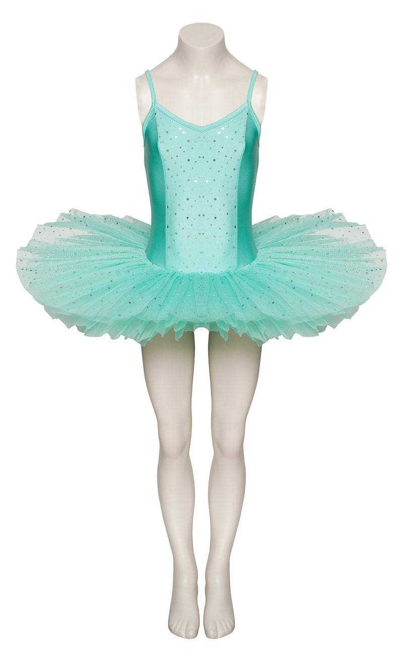 Mint Green Premium SPARKLE Dance Ballet Tutu All Sizes