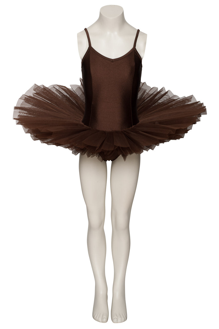 Chocolate Premium Plain Dance Ballet Tutu All Sizes