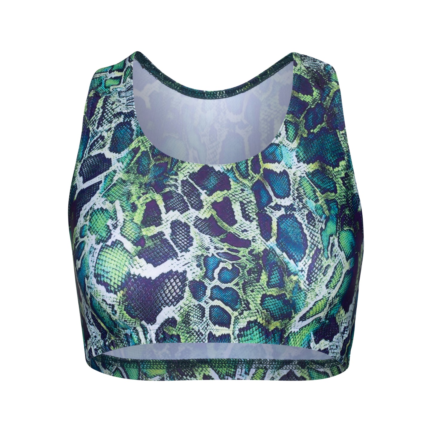 KCTP-5 All Colours and Sizes ANIMAL PRINT Racer Back Dance Fitness Gym Crop Top