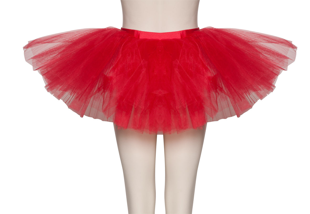 Red Premium Plain Dance Ballet Tutu Skirt All Sizes