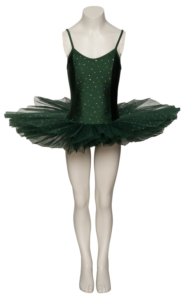 Forest Green Premium SPARKLE Dance Ballet Tutu All Sizes