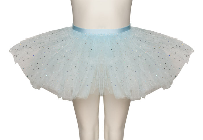 Pale Blue Premium SPARKLE Dance Ballet Tutu Skirt All Sizes