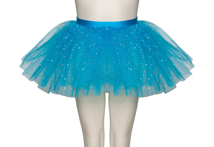 Turquoise Premium SPARKLE Dance Ballet Tutu Skirt All Sizes