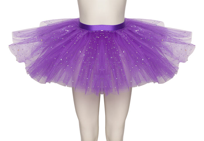 Purple Premium SPARKLE Dance Ballet Tutu Skirt All Sizes