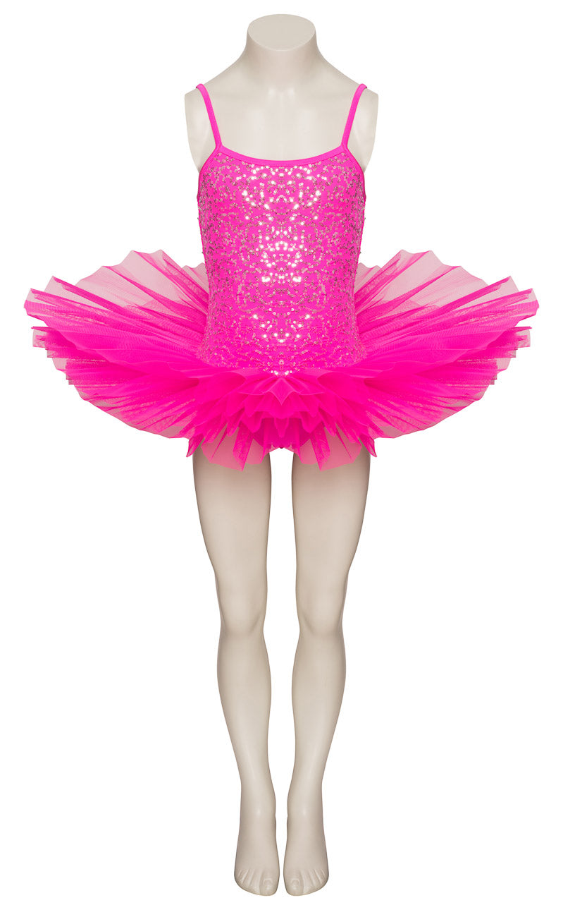 All Colours Premium Dance Ballet Tutu with Silver Sequins