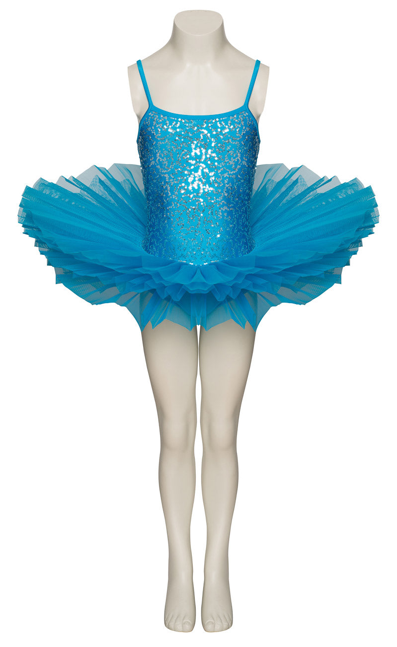 All Colours Premium Dance Ballet Tutu with Silver Sequins