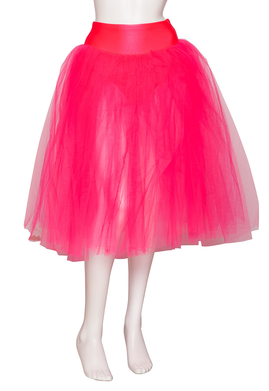 Girls Women's All Colours Romantic Ballet Dance 3 Layer Tutu Skirt