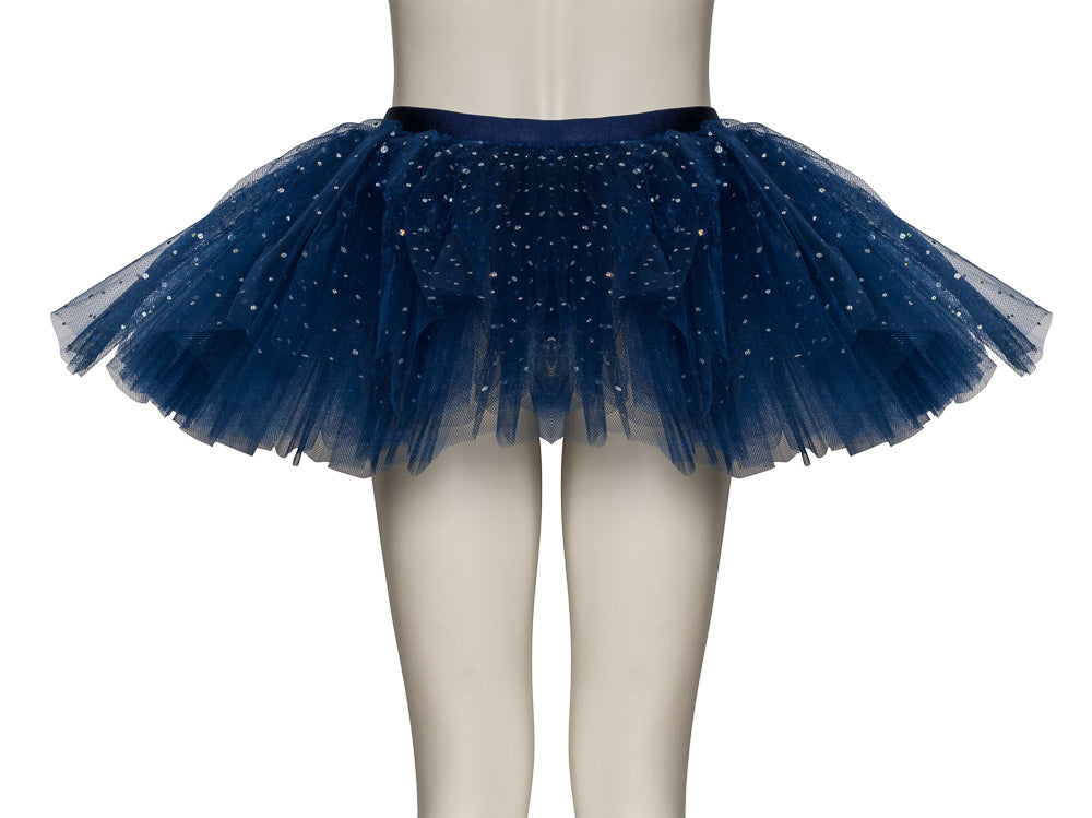 Navy Blue Premium SPARKLE Dance Ballet Tutu Skirt All Sizes