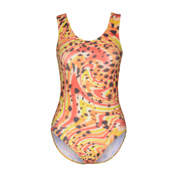 KDC026 All Colours ANIMAL PRINT Women's Girls Lycra Sleeveless Dance Leotard