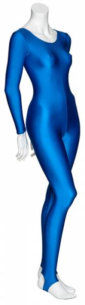 KDC012 Women's All Colours Lycra Long Sleeve Stirrup Dance Catsuit