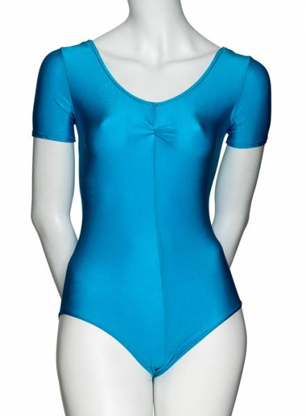 KDC029 All Colours SPARKLY HOLOGRAM Women's Girls Lycra Long Sleeve Dance Leotard