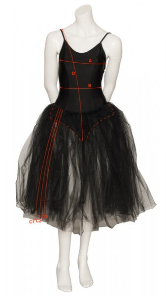 Girls Women's All Colours Romantic Ballet Dance 3 Layer Tutu